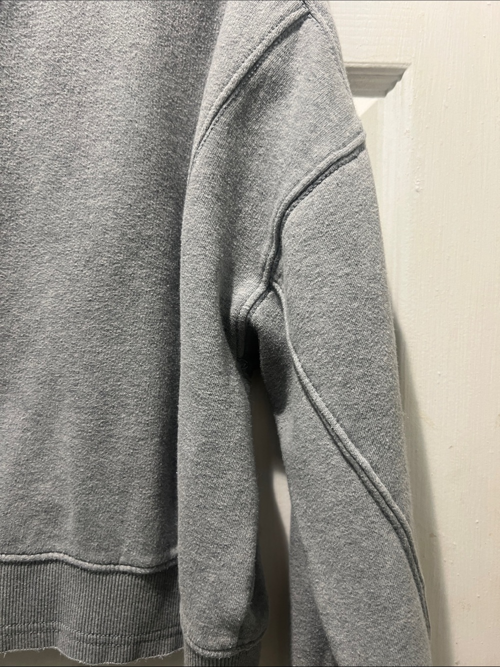 FP Movement by Free People Gray Washed Cropped Crew Sweatshirt - Picture 9 of 11